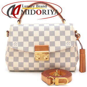 Louis Vuitton Damier Azur White Croisette Shoulder Bag